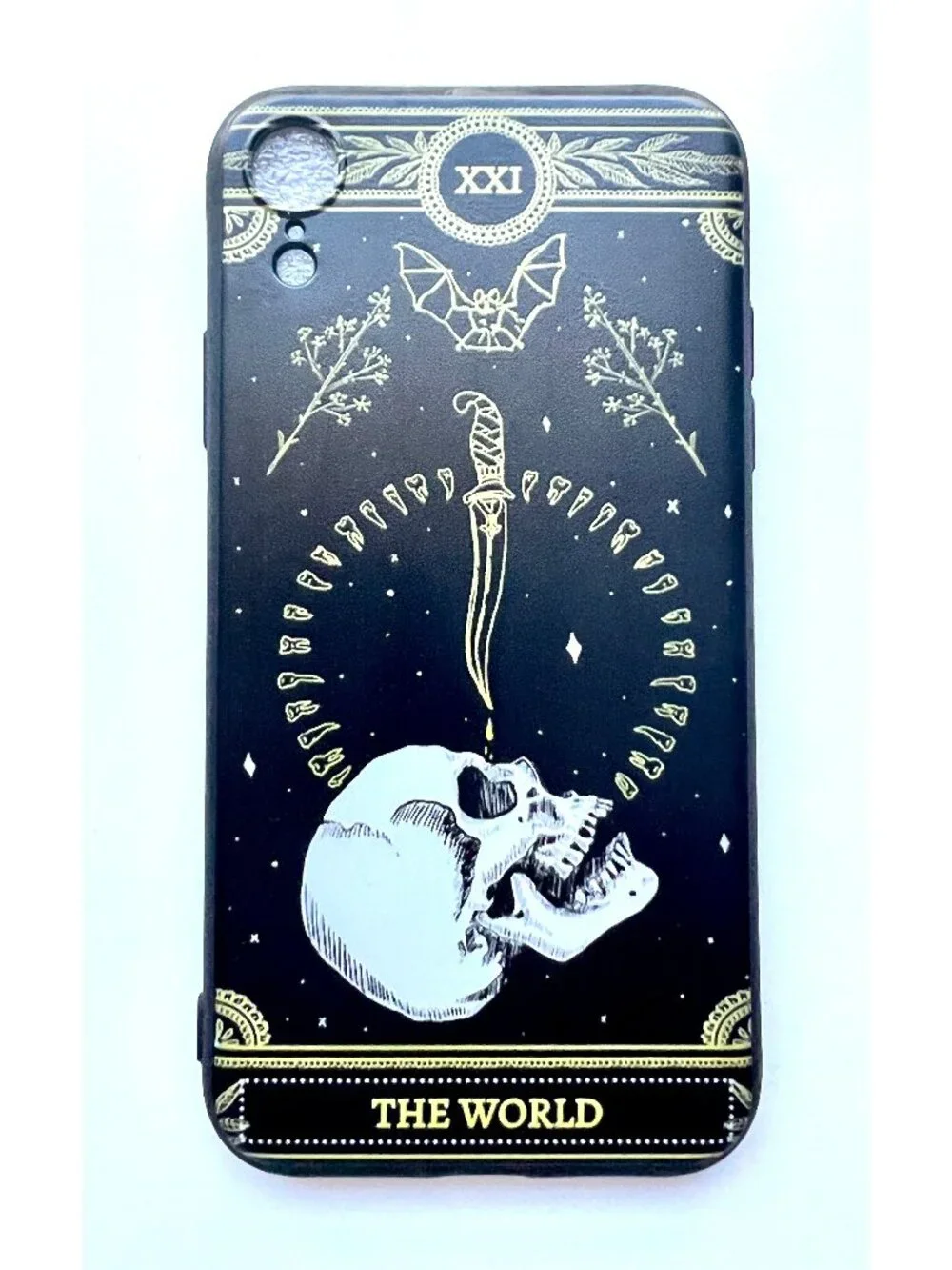 Lot of 7 iPhone XR Phone Cases Hard Rubber Alien Ghosts Dino Goth Lion Horror